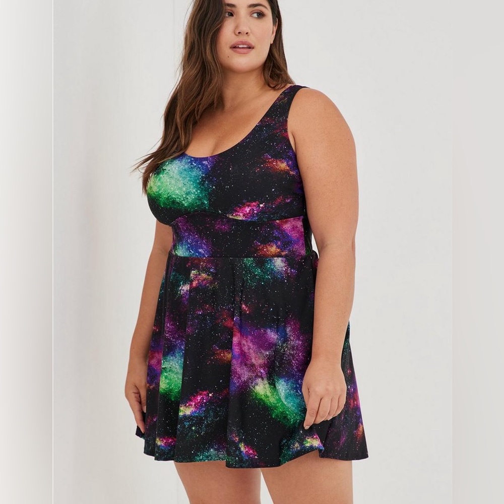 Torrid Galaxy Swim Dress